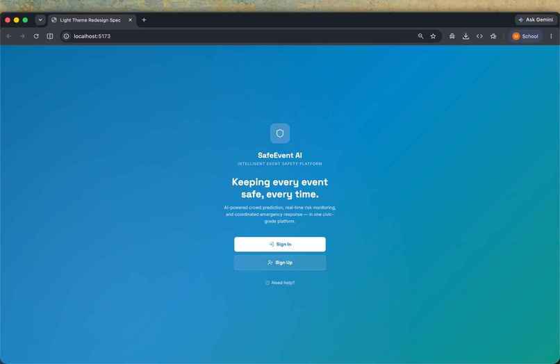 Safe Event AI – screenshot 2