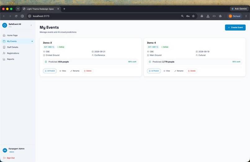 Safe Event AI – screenshot 5
