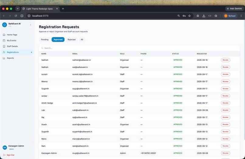 Safe Event AI – screenshot 4