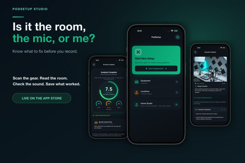 PodSetup Studio – screenshot 1