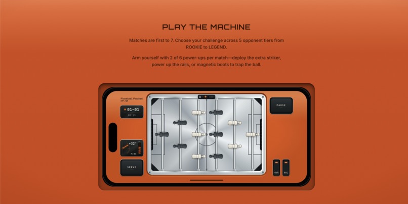Foosball Pocket PF-10 – screenshot 2