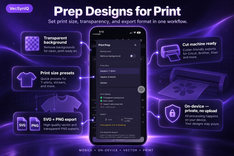 VecSynIQ — Turn Pixels Into Print-Ready Vectors – screenshot 4