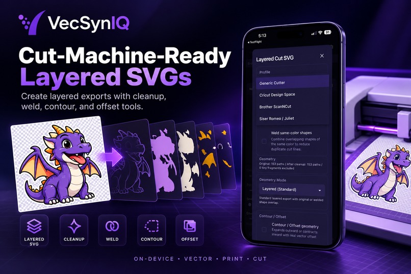 VecSynIQ — Turn Pixels Into Print-Ready Vectors – screenshot 5