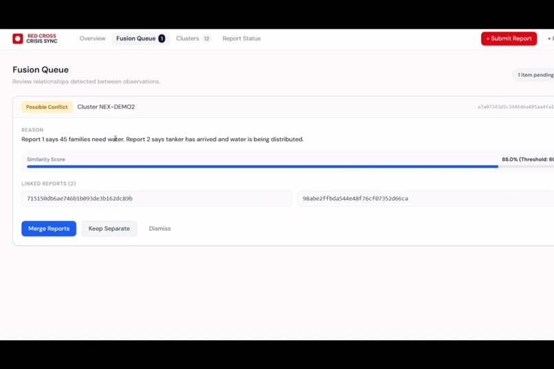 Redcross CrisisSync  – screenshot 3