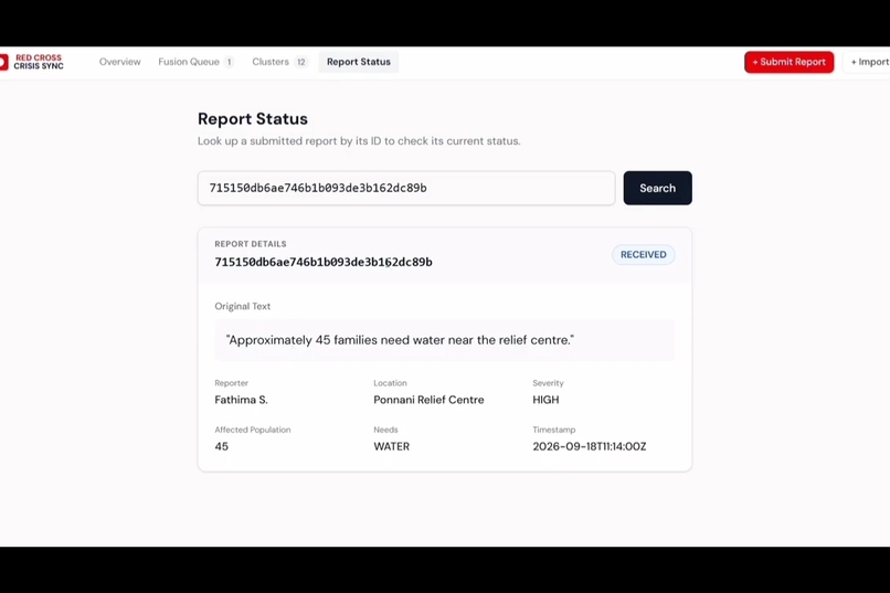 Redcross CrisisSync  – screenshot 4