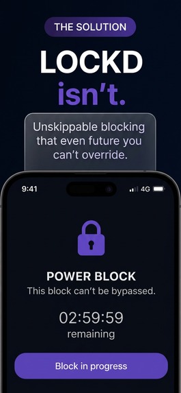 LOCKD: Block Apps & Focus – screenshot 4