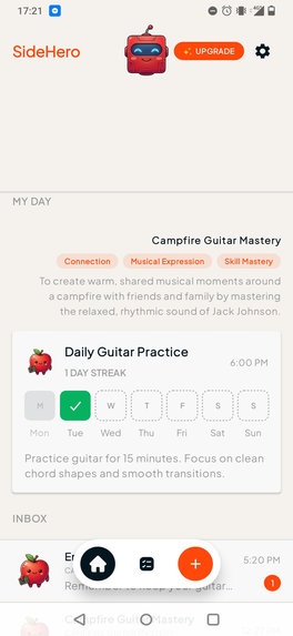 SideHero: AI Habit Coach – screenshot 11