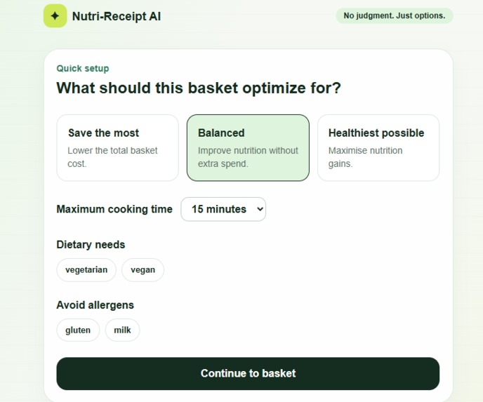 Nutri-Receipt-ai – screenshot 3