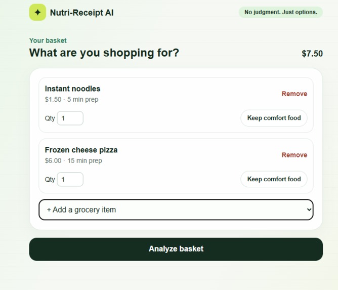 Nutri-Receipt-ai – screenshot 4