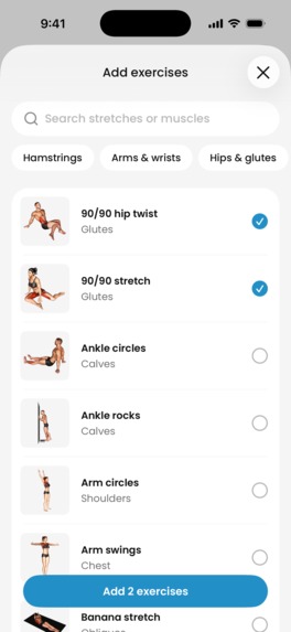 FlexHero: Stretching & Mobility – screenshot 10