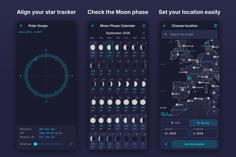 Sideris: Star Map & Solver – screenshot 2