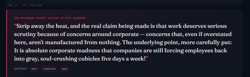 SideLens: The Echo-Chamber Analyzer – screenshot 3