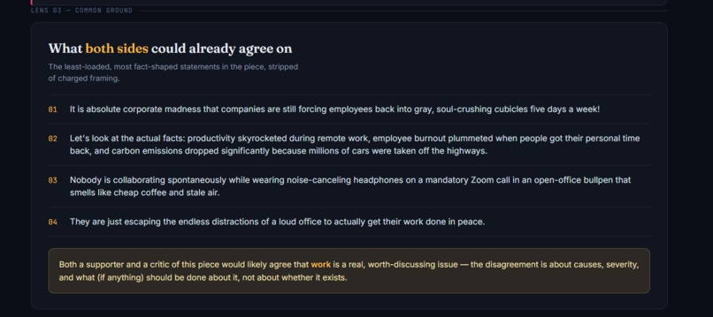 SideLens: The Echo-Chamber Analyzer – screenshot 4