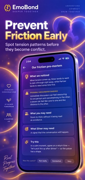 EmoBond — AI Coach for Couples – screenshot 1
