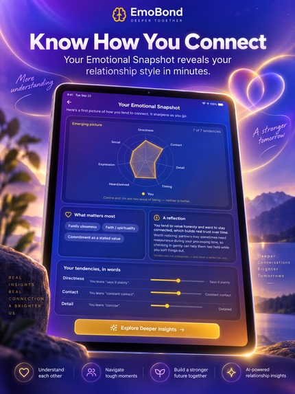 EmoBond — AI Coach for Couples – screenshot 3