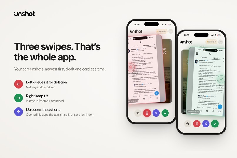 Unshot: Screenshot Cleaner – screenshot 2