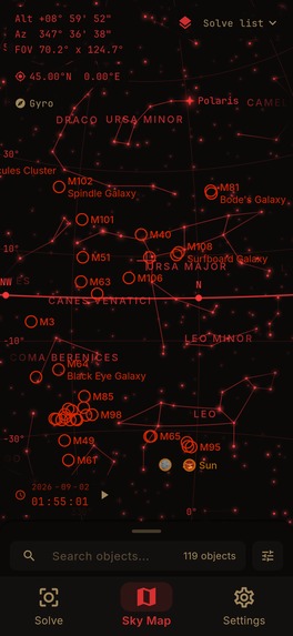 Sideris: Star Map & Solver – screenshot 13