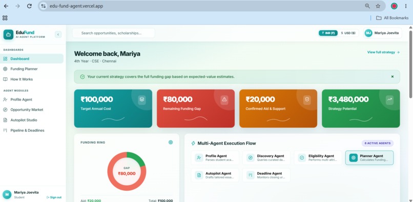 EduFund – screenshot 1
