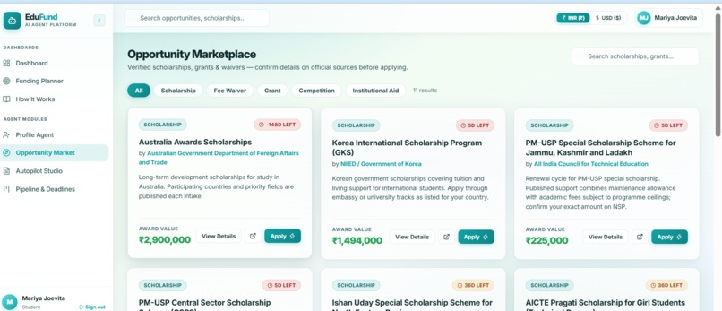 EduFund – screenshot 4