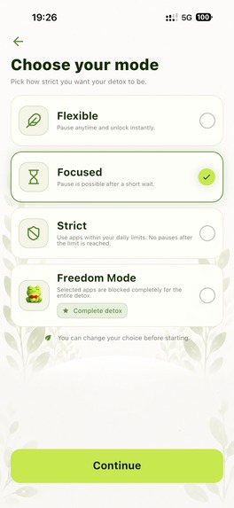 Unscrolly: Social Media Detox – screenshot 3
