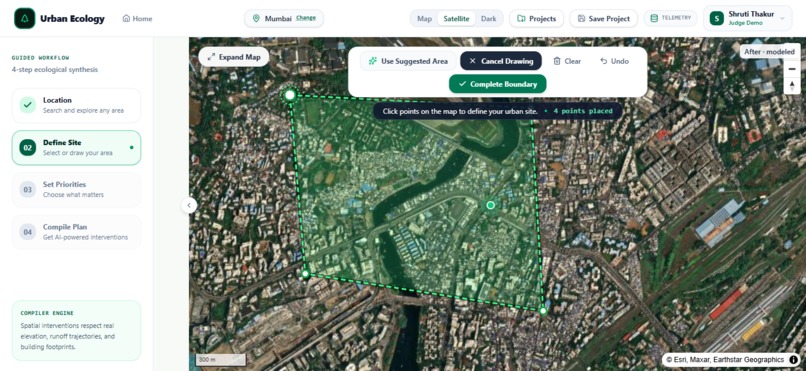 Urban Ecology Compiler – screenshot 2