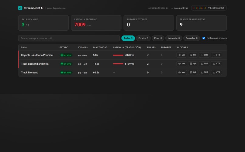 StreamScript AI – screenshot 2