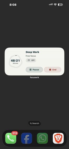 focuswrk – screenshot 6