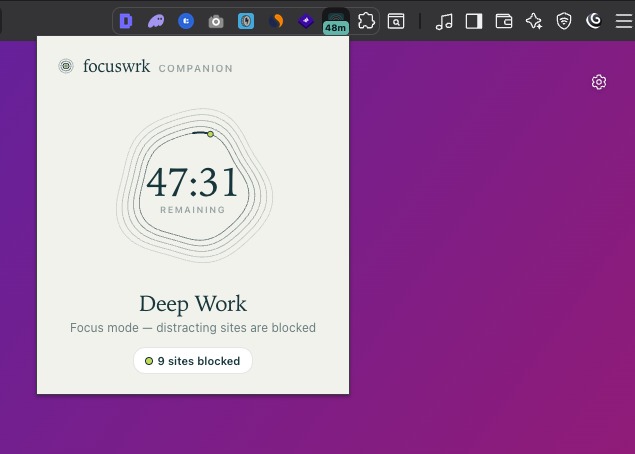 focuswrk – screenshot 8