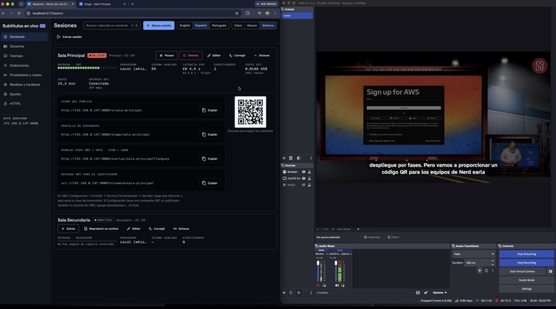 Live Subtitles – screenshot 1