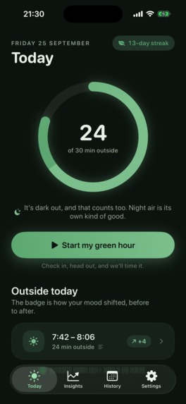 Green Hour: Time Outside – screenshot 4
