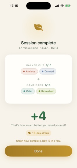 Green Hour: Time Outside – screenshot 7