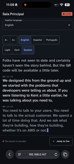 Live Subtitles – screenshot 2