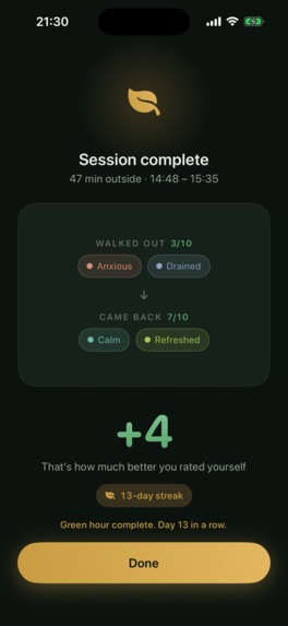 Green Hour: Time Outside – screenshot 8