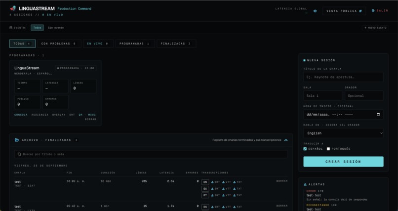 linguastream – screenshot 1
