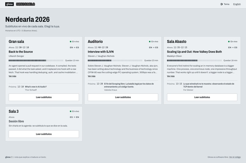 Glosa – screenshot 1