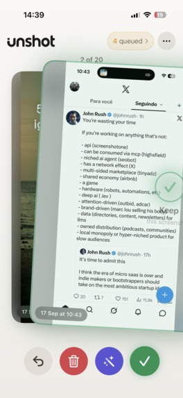 Unshot: Screenshot Cleaner – screenshot 8