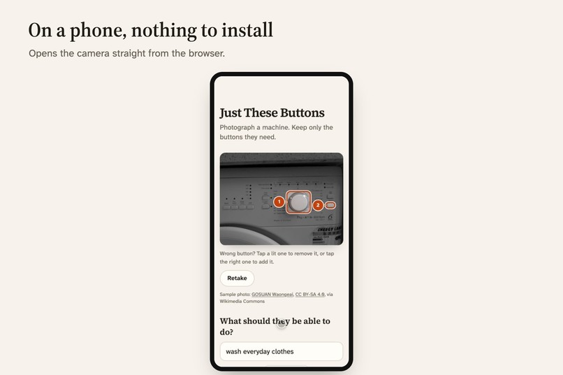 Just These Buttons – screenshot 1