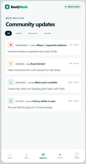 ResQMesh – screenshot 3