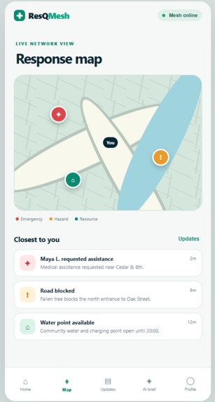 ResQMesh – screenshot 4