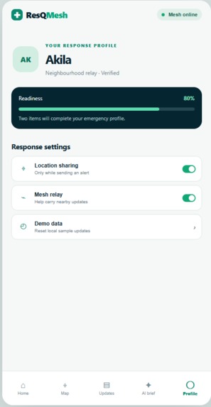 ResQMesh – screenshot 5