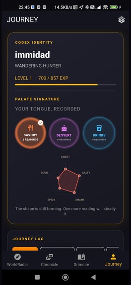 OMNIVORE CODEX – screenshot 3