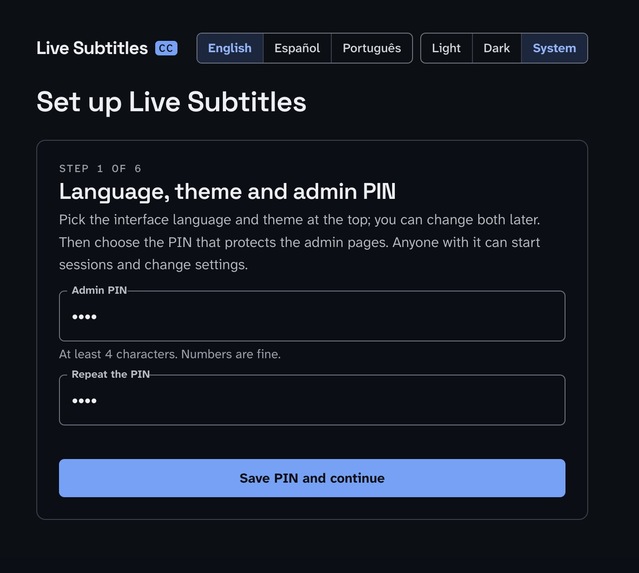 Live Subtitles – screenshot 3