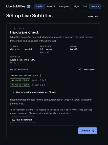 Live Subtitles – screenshot 4