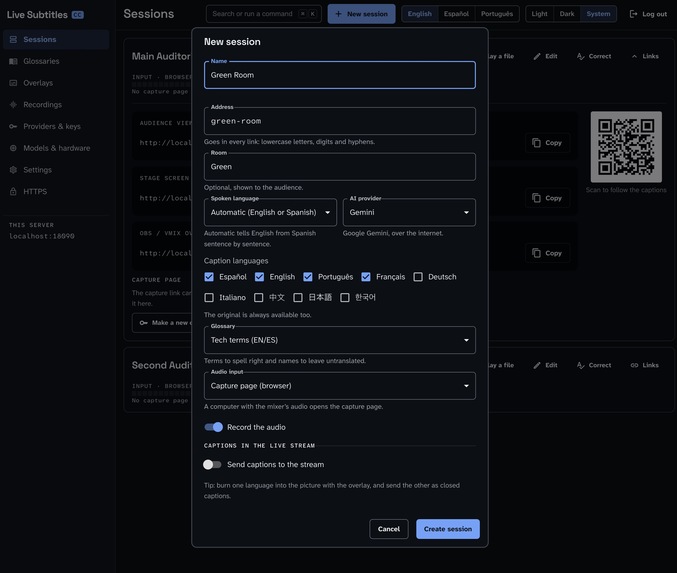 Live Subtitles – screenshot 10