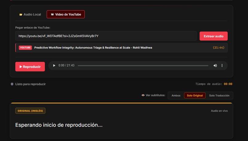 nerdearla live captions – screenshot 5