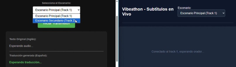 vibeathon-transcriptor-streaming – screenshot 3