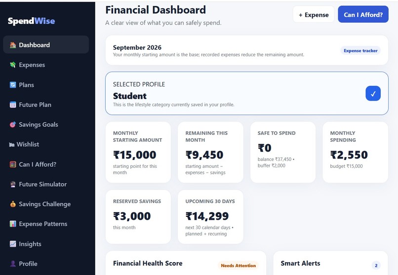 SpendWise - Smart Expense Tracker – screenshot 1