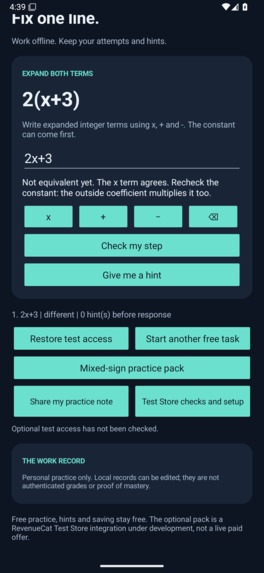 Counterstep Pocket: Fix One Line – screenshot 2