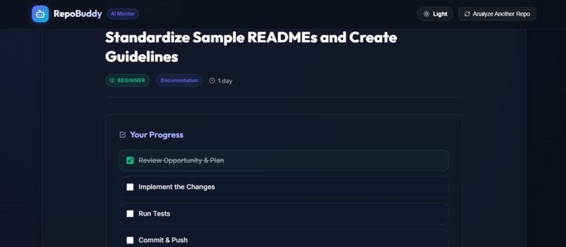 RepoBuddy – screenshot 2