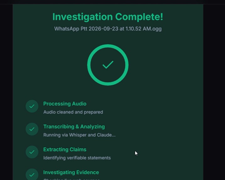 SONA ("Speak Once, Know All") – screenshot 9